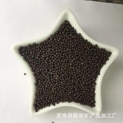 床垫充用瓷球麦饭石陶球微波填炉加热眼AKP罩黄球麦饭石颗粒土可