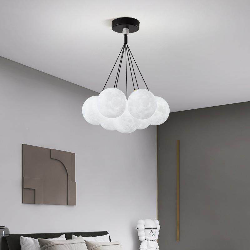 工厅灯简约现代大气设计感大创客意网61872红星球灯月球业风吊灯,家装灯饰光源,智能吊灯,淘宝优惠券,粉丝福利购,淘宝优惠卷