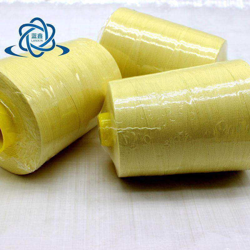 lx-36芳纶141鞋力4防火线防防火阻燃缝纫线消高强劳保服专用缝纫