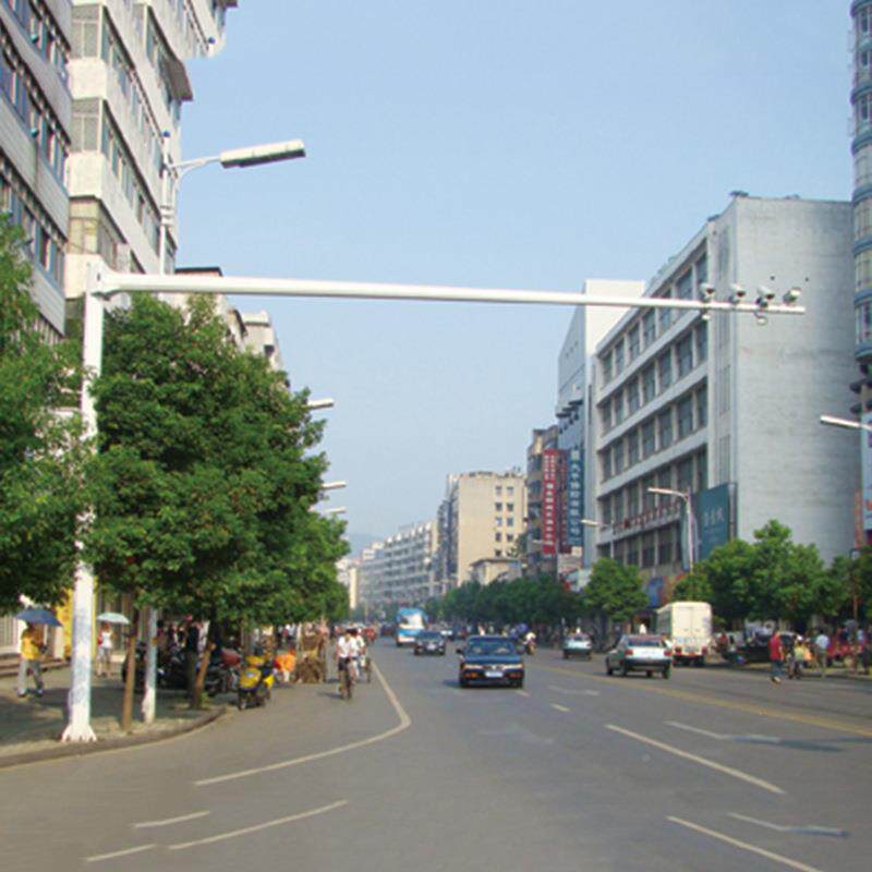 厂家直供分拆段式组电子监控立杆卸交摄监控杆像头支架道路合通监