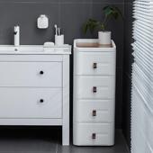 轻奢ZJM 6高纳级感约家用储小物收柜奶油风简卧室型床头柜卫生