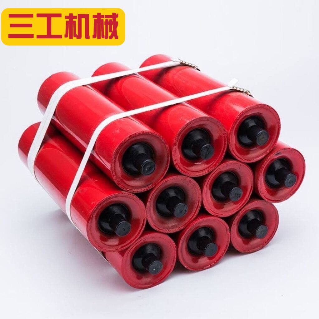 重型89/108托辊滚筒动力输送机配件滚轮缓冲流水线防尘防水加厚
