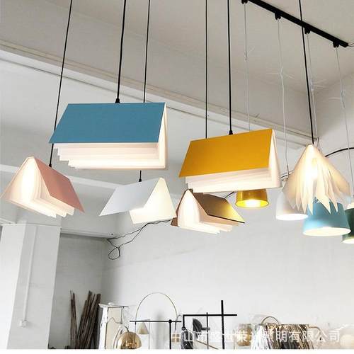 灯吊客感厅高级梯床头卧室小吊灯现989代简约餐厅灯书店装饰极简