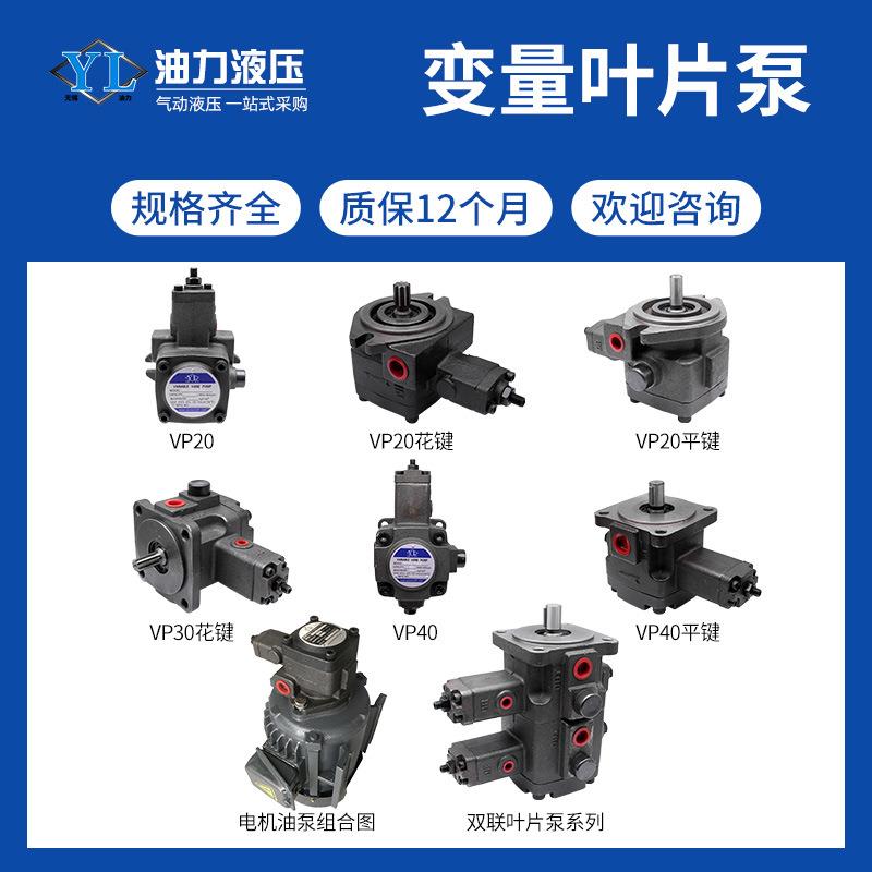P20-FA3变量CUA叶V片高压中压低泵定量压双联叶片泵
