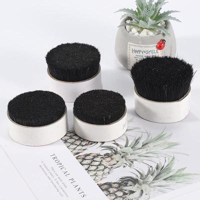 水PLX煮猪切44mm原黑水煮鬃水煮猪鬃猪染黑鬃原黑猪鬃鬃