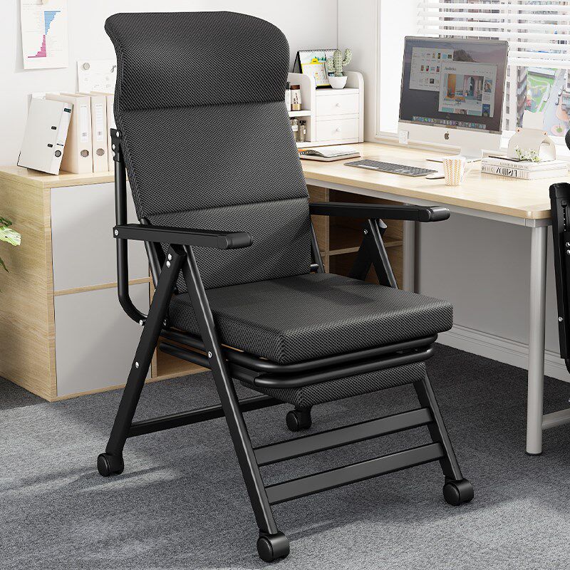人体工学办公椅舒适型久坐不累椅子可躺电L脑靠背座椅午休折叠躺
