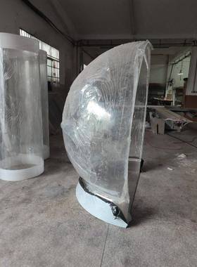 亲子餐儿游乐隧EHO道防护板滑梯童厅道亚克力隧道透通明球罩