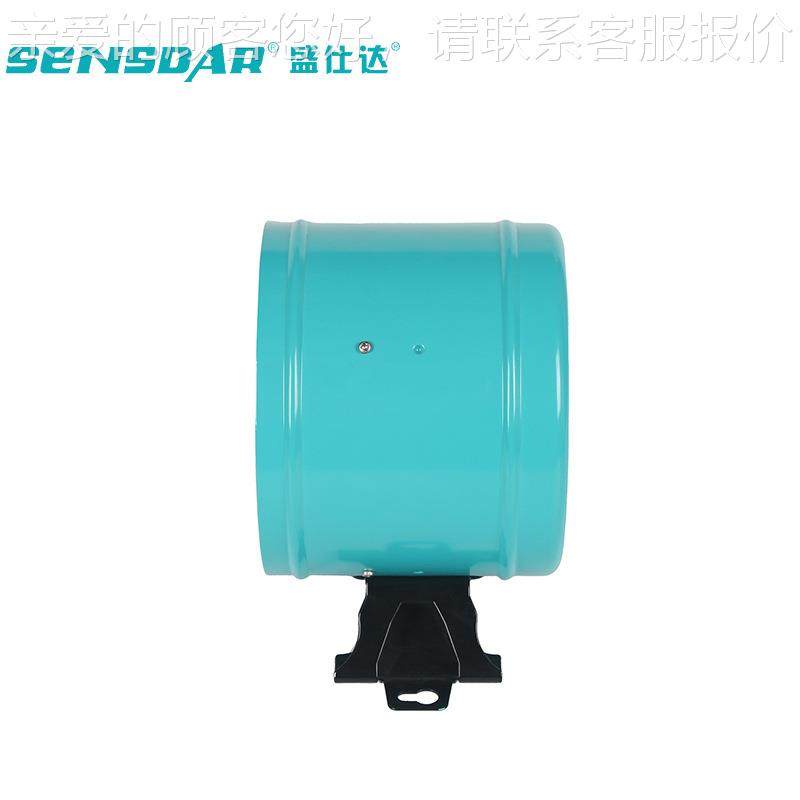 圆形202EC变静音管道抽风机6110v寸2频v20轴流风机遥控无极调速