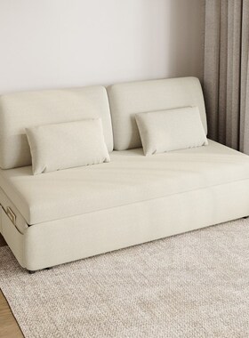 领臻可折叠沙发床多功能两用客厅书房小户型1米坐卧Y推拉储物沙发