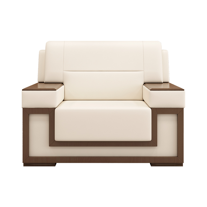 办公沙发接待室会议室会客厅商务洽谈单人位沙发茶几组合