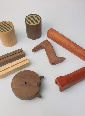 木制品加工定制实木模型工艺品木头订做J配件木工木板木雕摆件木