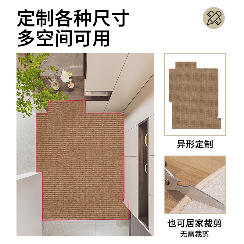入户地垫2024新款高端玄关门外脚垫防滑地毯进门门垫免洗耐脏家用