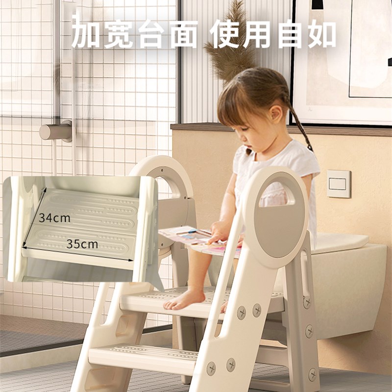 新品宝宝楼梯凳子幼儿洗手台阶凳儿童洗漱台洗脸脚踏踩凳垫脚椅可