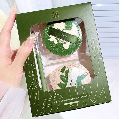 西溪诗润粉扑套装超软免食粉扑干F湿彩妆海绵水滴粉扑遮瑕刷