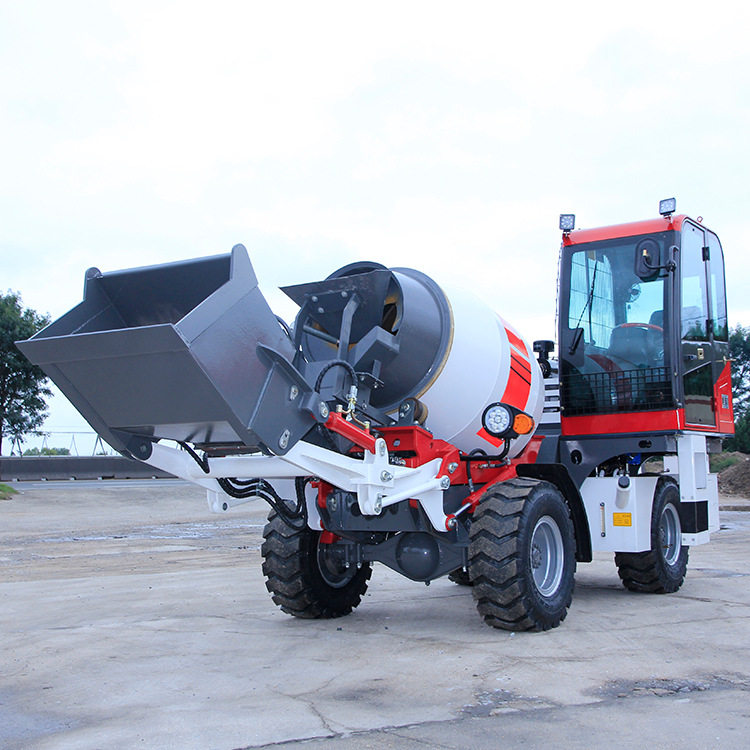 厂家现货自上料搅拌车移动装载搅拌车柴油液压工程车