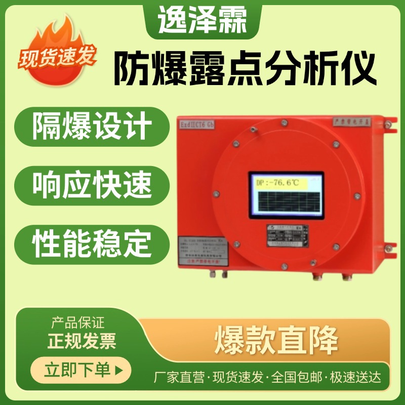 YZL-E300在线管道露点分析仪防爆型露点温度计露点含量在线监测仪