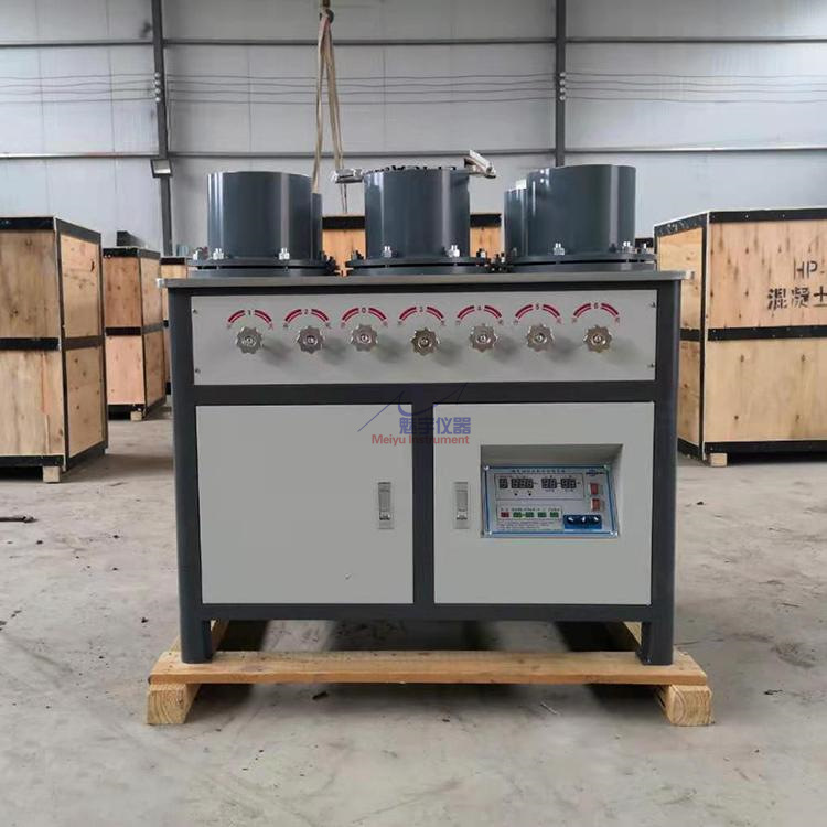HP-4.0数显混凝土抗渗仪 砼渗透测试仪 水泵施压保持压力规定范围