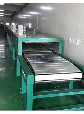 链隧道炉烘网干线铁氟板带丝印烘干流水线工业龙烤箱隧道炉ARN收