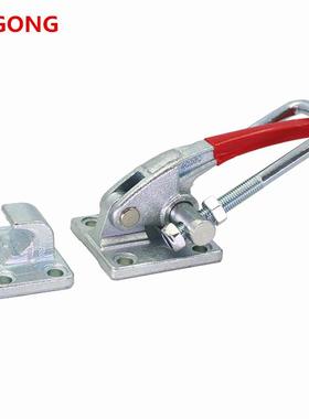 快速夹钳C式H8GH-4030P锁加大号扣L可调节加大号搭扣车厢扣门锁C