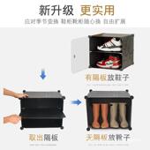 透明防带尘单排省空走廊鞋 柜门高立YJN20228式 门间口 架小型窄款 鞋