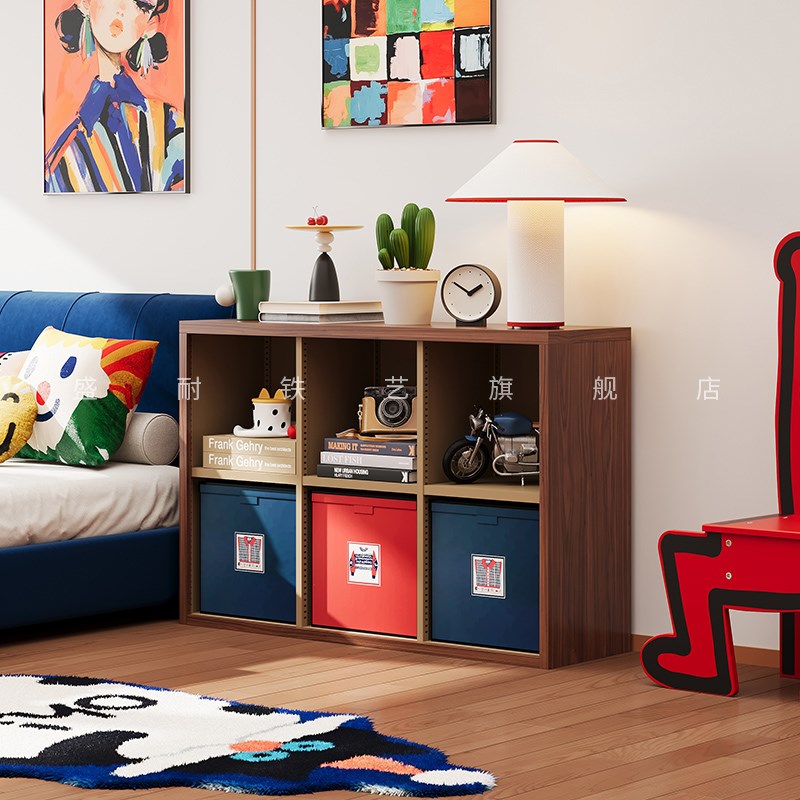 钢制金属床边柜斗柜n北欧风卧室床头柜儿童房高级感客厅床尾置物