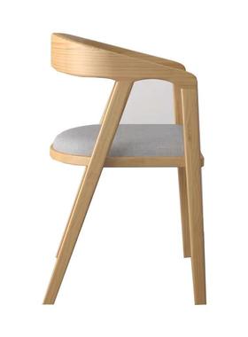 Y餐FJ型号YFJ椅北欧实桶木椅椅桶原木实木餐椅会议椅办公YFJ桶椅