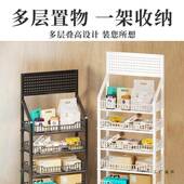 层外卖取落餐置物985架地多收纳架办公室家用门存外快递驿站暂放