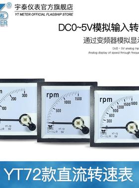 CP725V输指转针速表入300rpm1500转/分1800r/min直流YT72BECZO267