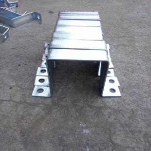 特价 加强方紧抱箍方柱子管夹镀固件方卡支收架灯柱锌ATK卡箍紧