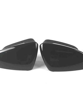 适2用于大众0121-2款ID.4X视ID.6X后镜亮条纤纹倒车镜盖碳装饰用