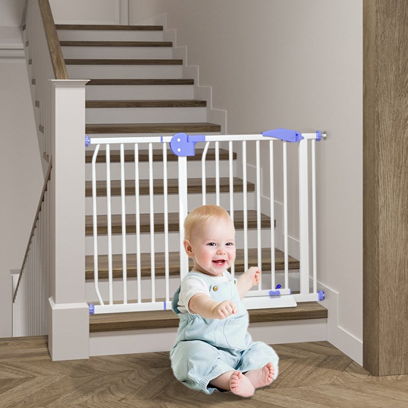 新款楼梯护栏儿童门围栏婴儿门栏防护栏宝宝门口栅栏宠物厨房栏杆