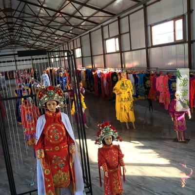 泷泽川剧变脸服装厂量身定做支持定制款式图案颜色对外加工刺绣