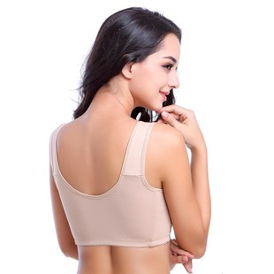 前扣薄款 术后护理 文胸 义乳 无钢圈8515 可以装