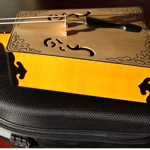 马头琴   蒙古花纹包边   专业音色 白松音板