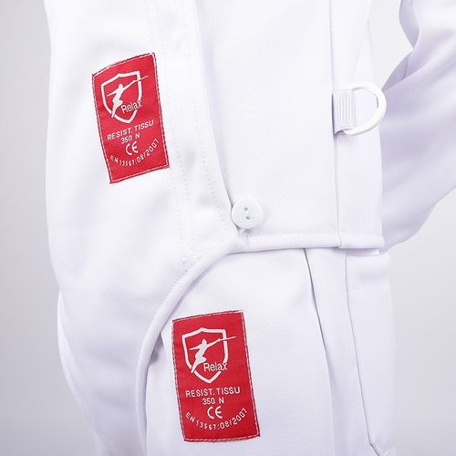 保护服重剑花剑佩剑比赛服加厚击剑器材三件套350N面料训练击剑服