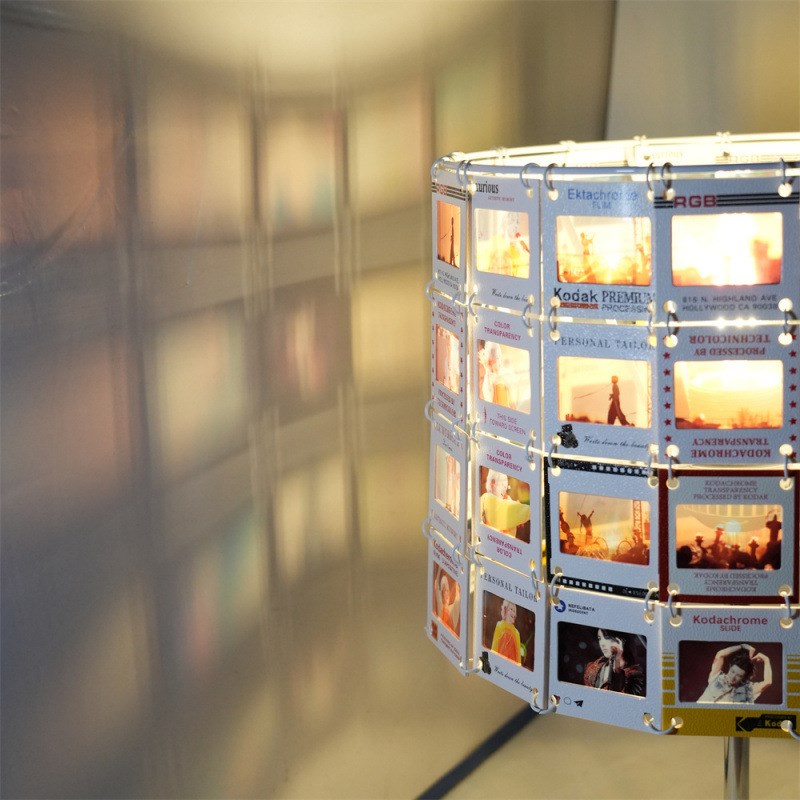 照片灯diy卧室创意送女友礼物反转片小夜灯胶片情侣彩印台灯礼品