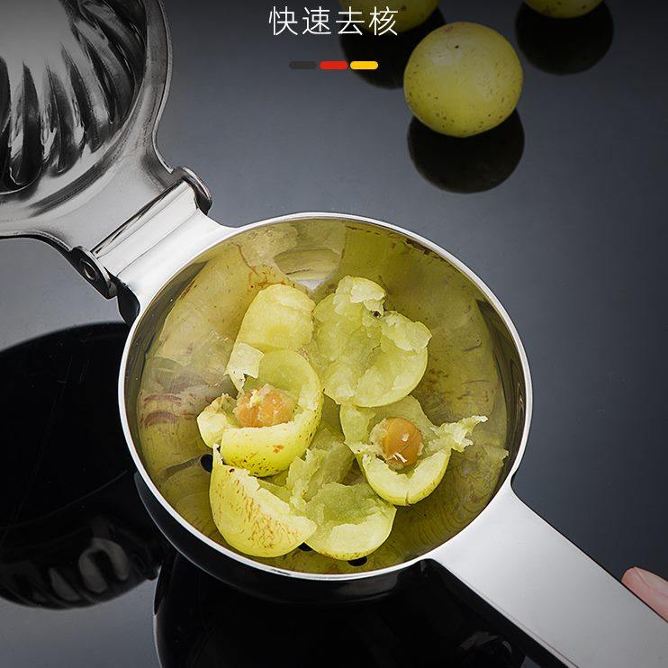 去器柑压汁甘家用果挤压4油核柠檬不锈钢油手动榨汁机30夹器神器