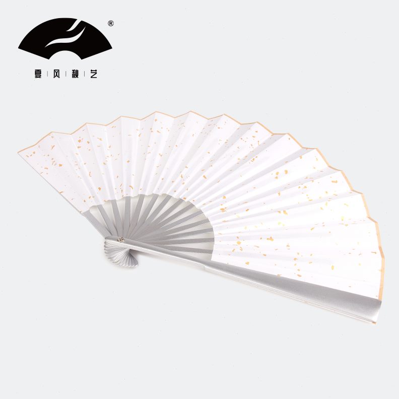 重重在遇知己山河令河足高档洒折扇不烤漆山扇金扇子钢琴双面同款