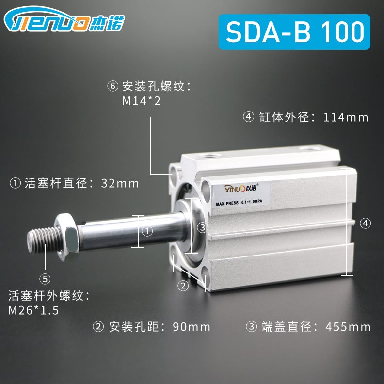 型/气缸10SD530/20螺纹25S*/60/外/45--15薄/1005040B*//35A/