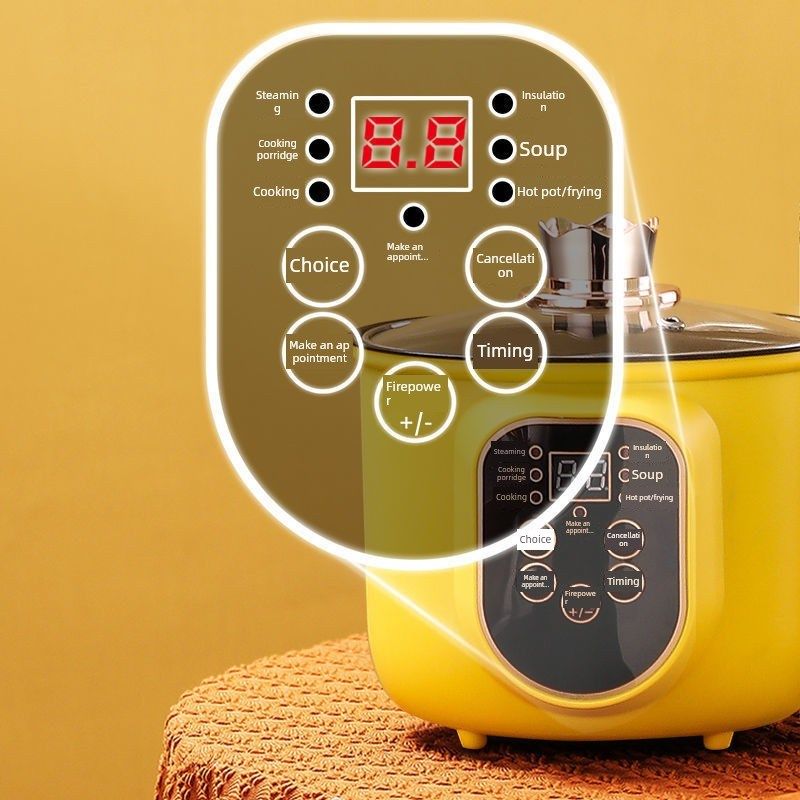 多功能电锅集成电火锅宿舍学生方便面煮饭汤锅小型迷你电锅