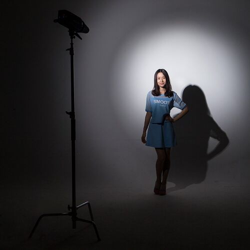 束光筒猪嘴聚光筒色片摄影灯附y件人像适用于保荣卡口影室闪光灯