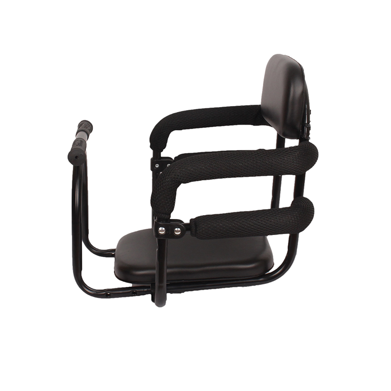 电动车儿童座椅后置围栏无靠背电动车专用款扶手围栏