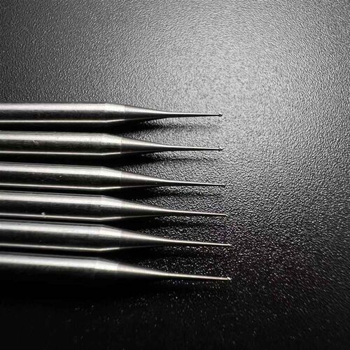 2.35mm杆钨钢0.3球刀银丝镶嵌开槽牙花针钻头 S核雕玉雕刻模具打