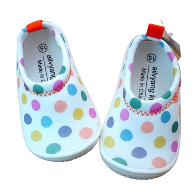 儿童幼儿园室内拖鞋3岁男童春秋款防滑居家布拖女孩软底豆豆鞋子