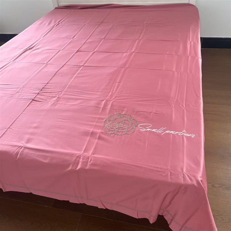 亏钱处理!尾单剩余120支长绒棉刺绣床单单件纯全棉贡缎双人睡单,床上用品,床单,淘宝优惠券,粉丝福利购,淘宝优惠卷