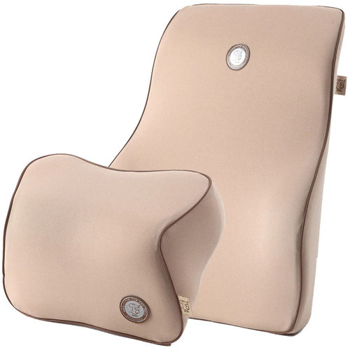 GiGi汽车头枕腰靠 记忆棉护腰颈枕 司机靠背枕靠四季车用头枕腰垫