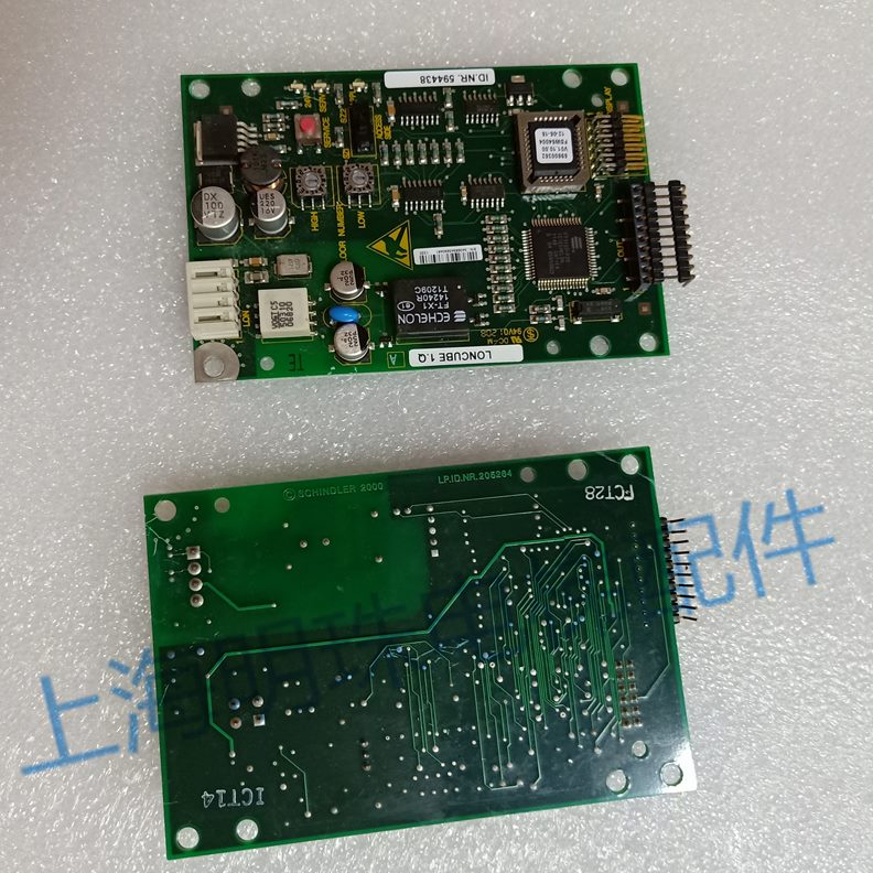 0电梯配件IDQ.原厂板R9消防LO.5.BU/AN/4C408E43迅达N电梯全新15
