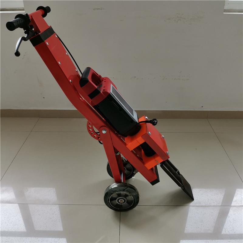 手推式电镐车瓷砖铲皮机地面翻新去除机混凝土地面清理铲除机