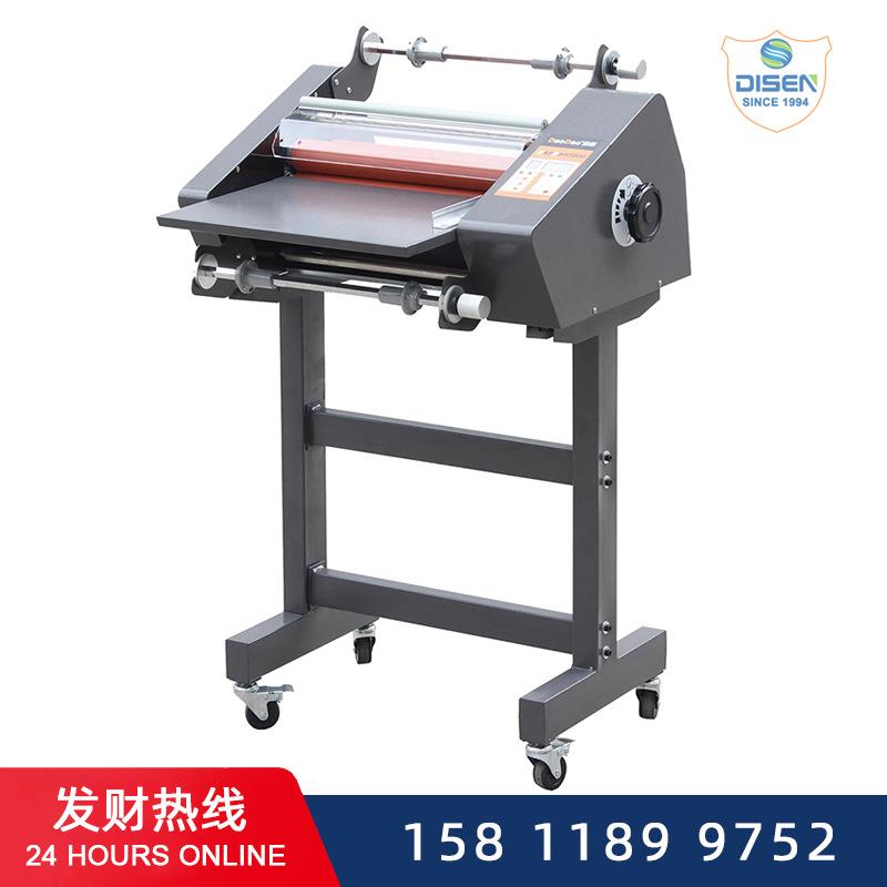 单双面覆膜卷膜机小型半自动复膜机FM80冷热两用多功能覆膜机