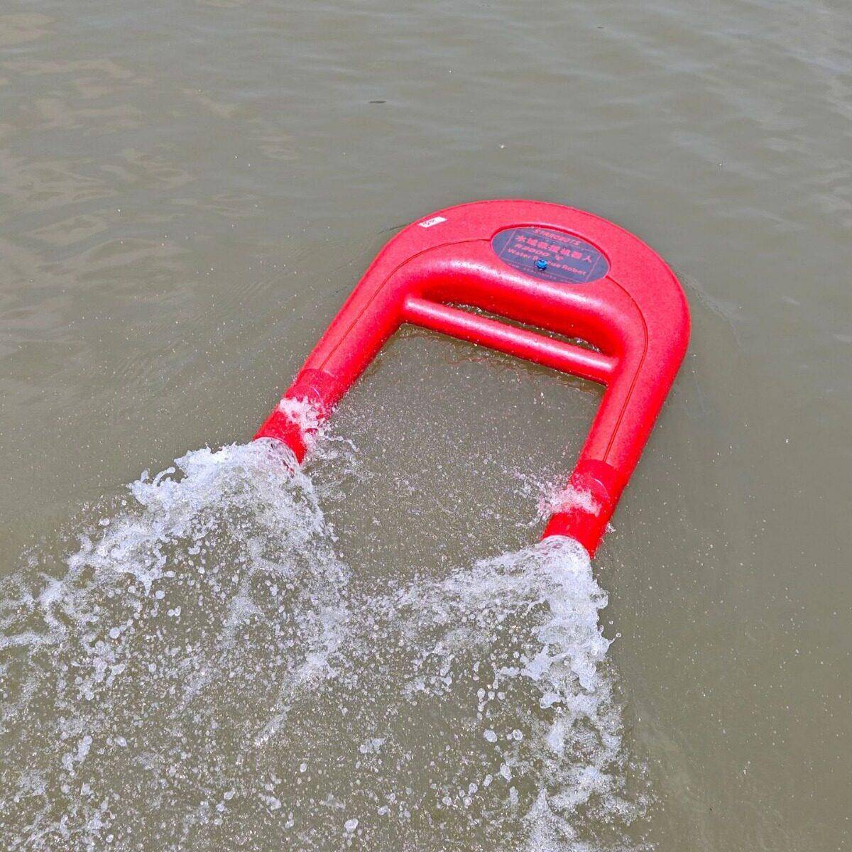 水上救援飞翼智能救生圈电动遥控消防飞艇水面海上救生机器人装备